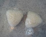 フライパンで☆ねぎ味噌焼きおにぎり作り方1写真