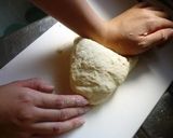 ネギ味噌餅作り方1写真