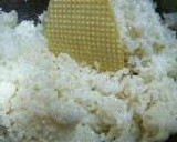 ごぼうとひきにくのそぼろあんかけ焼御飯。作り方16写真