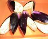 なすの肉詰め煮込みハンバーグ作り方1写真