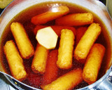 甘長とうがらしとゴボウ天の炊いたん作り方4写真