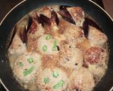 なすの肉詰め煮込みハンバーグ作り方6写真