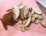 大葉が香る！具だくさんのすき焼きパスタ作り方2写真