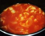 濃厚鍋焼きトマトラーメン。作り方7写真