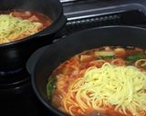 濃厚鍋焼きトマトラーメン。作り方8写真