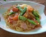 麺つゆとコンソメのパスタ作り方8写真