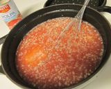 まるごとキャベツの入ったトマトうどん鍋♪作り方2写真