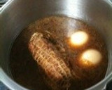 すき焼きのタレで簡単焼き豚作り方5写真