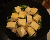 ゆず風味の豆腐豚ばら炒め作り方5写真