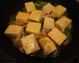 ゆず風味の豆腐豚ばら炒め作り方6写真