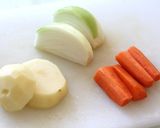 鶏肉と野菜のポン酢煮込み作り方1写真