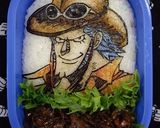彩色海苔切りキャラ弁シート　標準編作り方8写真