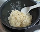 鮭といくらの香味おこわ作り方3写真