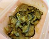 ルクエでごきげん＊ナスの味噌煮作り方1写真