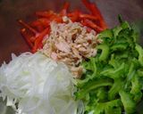 ゴーヤのカレーヨーグルトサラダ作り方3写真