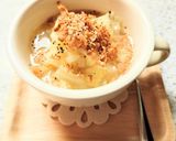 今夜の夕飯☆春キャベツと白ネギのスープ♪作り方3写真