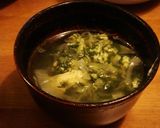 キャベツと卵のほんわか中華スープ作り方8写真