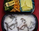 海苔使わずキャラ弁シート　基本編作り方5写真