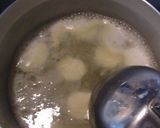 朝、ごぼうサトイモ人参具だくさんお味噌汁作り方2写真