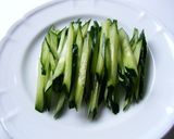 キュウリの胡麻みそ風和えめん作り方1写真
