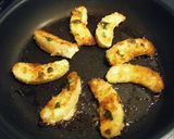 リンゴのバジル・パン粉焼き作り方2写真