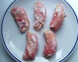 リンゴのポーク肉巻き作り方2写真