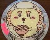 ちいかわケーキ シーサー キャラケーキ作り方13写真
