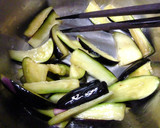 茄子と長芋とピーマンの炒め煮　カレー風味作り方3写真