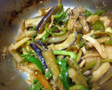 茄子と長芋とピーマンの炒め煮　カレー風味作り方6写真