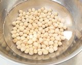 ひよこ豆とベーコンの＊炊き込みご飯作り方1写真