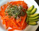 ロービーガンキャロットパスタ作り方3写真