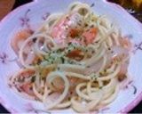 簡単！冷製イカ海老明太子パスタ作り方3写真