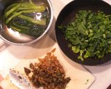 信州のおやき野沢菜　皮味なしVer.　作り方1写真