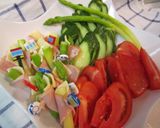お弁当に!チーアスパラのハム巻き作り方4写真