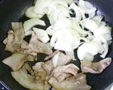 甘辛が大好き☆お揚げと豚丼❤作り方2写真