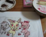 キャラデコケーキ☆チョコペン作り方3写真