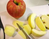 秋の実りのりんごケーキ*作り方1写真