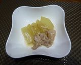 冬瓜と鶏もも肉のトロトロ煮込み~♪作り方7写真