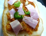 簡単～朝食にピザトースト作り方2写真