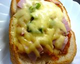 簡単～朝食にピザトースト作り方4写真