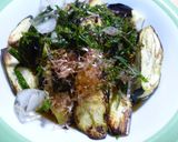 焼き茄子の　おひたし作り方4写真