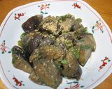 母の味！なすピーマン味噌炒め　大葉入り作り方5写真