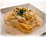 反抗期も静まる！明太クリームパスタ作り方4写真