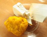 包丁いらず★カボチャのケーキサラダ作り方2写真