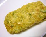 オクラと長芋と青海苔の卵焼き作り方4写真