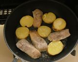 塩サバと新じゃがのカレーソースがけ作り方4写真