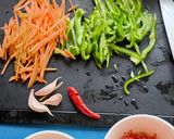 沖縄の野菜でソムタム作りました。作り方2写真