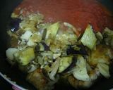 鶏肉のクリームトマト煮のパスタ作り方4写真