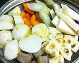 ★簡単！超美味しい！煮込んで筑前煮★*。作り方1写真