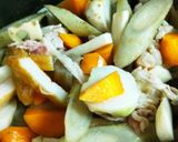 ★簡単！超美味しい！煮込んで筑前煮★*。作り方3写真
